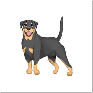 Rottweiler Dog Posters and Art